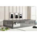 BestBed Postelja BELLA SIMA - 120x200cm v ve barvah-Siva Cijene