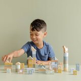 Little dutch drvene kocke kućice blue | shoptok.hr