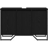  Kupaonski ormar za Lavabo - Umivaonik Crni hrast 91x35x60 cm Konstruirano drvo | shoptok.hr