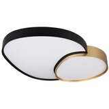 Tri O Crna/u zlatnoj boji LED stropna svjetiljka 63.5x77 cm Rise – | shoptok.hr