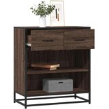  Komoda rjavi hrast 68x35x76 cm inženirski les, (5000217338) | Shoptok.si