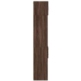 vidaXL Uski ormarić za pohranu smeđa boja hrasta 45x42,5x225 cm drveni | shoptok.hr