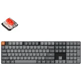 K5 Max QMK/VIA Brezžična mehanska tipkovnica RGB LED / Gateron Red Hot-Swappable / K5M-H1, (22104488)