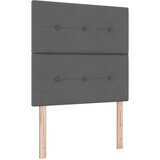  Krevet od pjene s madracem i LED-om Tamnosiva 120 x 200 cm | shoptok.hr