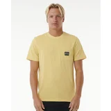 Rip Curl HORIZON BADGE SS TEE Straw T-shirt