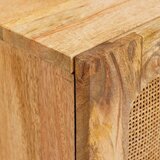  Noćni ormar 2 pcs Prirodna 40 x 33 x 46 cm | shoptok.hr
