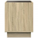  Noćni ormarić s beskonačnim LED boja hrasta sonome 40x40x50 cm | Eponuda.com