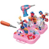  Konstrukcija u koferu za igru sa motivom jednoroga - 228 elemenata | Shoptok.si