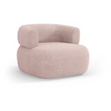 Micadoni Home Svetlo rožnat fotelj iz tkanine bouclé Jenny – | Shoptok.si