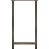  Noge za barski stol Prirodni čelik 2 kom 60 x (110-111) cm Čelik | Eponuda.ba