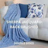 Tiseco Home Studio Plava deka od mikropliša 150x200 cm Rena – | shoptok.hr