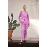Marisse Women's Trousers L-Sp-4314 D.Pink Cene