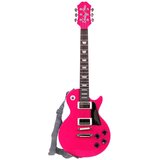  Dječja gitara + mikrofon spojen na instrument - roza | shoptok.hr