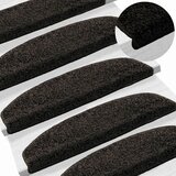  Samoljepljivi stepenasti ulošci Polukružni 15 pcs Antracit | shoptok.hr