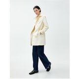 Koton Midi Length Trench Coat Double Breasted Buttoned Belt Cene
