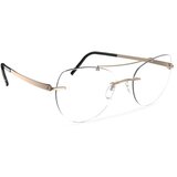  Dioptrijske naočale Silhouette Momentum Aurum L009 LO 56/17 Gold | shoptok.hr