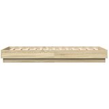  Okvir kreveta s LED svjetlima boja hrasta sonome 75 x 190 cm | Eponuda.com