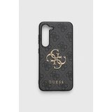 Guess Etui za telefon Samsung Galaxy S23 siva barva Cene