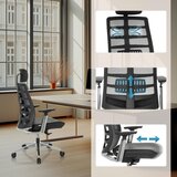 MID.YOU Pisarniški Stol Spinio Elite L, Črna | Shoptok.si