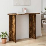  Konzolna stolica s pohranom Dimljeni hrast 100 x 39,5 x 75 cm | shoptok.hr