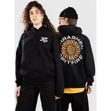 X Spitfire Classic Swirl Pulover s kapuco black