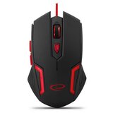 Esperanza MX205 Fighter USB gamer miš, crni/crveni | shoptok.hr