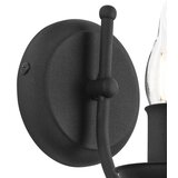  Zidna lampa LUCY 1xE14/60W/230V crna | Eponuda.com