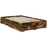  Konstrukcija postelje z vzglavjem Dimljeni oreh 120 x 200 cm, (5000103178) | Shoptok.si