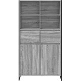  Kreveta 2 pcs Siva Sonoma 81 x 36 x 150.5 cm Konstruirano drvo | shoptok.hr