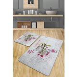  songs djt multicolor bathmat set (2 pieces) Cene