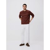 Reserved Regular pamučna bluza - smeđi | shoptok.hr