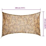  Kamuflažna mreža s torbom za pohranu 292 x 213 cm Pješčana - Pijesak 292 x 213 cm | shoptok.hr