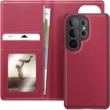Oem Mayaxess, Denarnica 2 v 1 za Galaxy S26 Ultra – snemljiv ovitek, Rdeča, (5000274039) | Shoptok.si