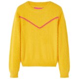  Dječji pulover pleteni tamni oker 104 | shoptok.hr