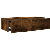 vidaXL Zidna polica s ladicama dimljeni hrast 60x26,5x15 cm | shoptok.hr