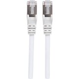 Intellinet 741361 RJ45 omrežni kabel\, Patch kabel CAT 6a (neobdelani kabel CAT7) S/FTP 1.00 m bela brez halogena 1 kos, (20421301) | Shoptok.si