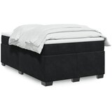  box spring s madracem crni 120 x 190 cm baršunasti | shoptok.hr