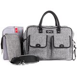 Qplay Večnamenska torba Parent bag Sylvie Siva smart | Shoptok.si