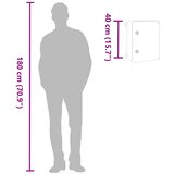  Upravljački ormar Siva 37 x 16,5 x 40 cm ABS plastika | shoptok.hr