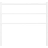  Metalno zamjensko uzglavlje bijelo 100 cm | shoptok.hr