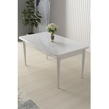 Hanah home Trpezarijski sto Nil, 110x76x71 cm, Bijeli Cijene