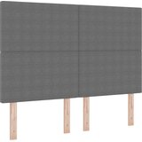  LED glava kreveta Svijetlo siva 160 cm Kordura tekstil | shoptok.hr