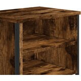  Noćni ormarić 2 kom boja dimljenog hrasta 40x30x40 cm drveni | shoptok.hr