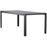 Venture Home Mirko pravokutni vrtni blagovaonski stol 205 × 90 cm, crni | shoptok.hr