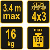  Višenamenske merdevine 3,4 m | Eponuda.com