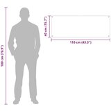 vidaXL Zaščita za kuhinjo 2 pcs Transparentno 110 x 40 cm | Shoptok.si