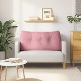  Jastuk za leđa Ružičasta 120 x 24 x 50 cm Baršun | shoptok.hr