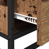 vidaXL Kupaonski ormar Staro drvo 35 x 37.5 x 100 cm Konstruirano drvo | shoptok.hr