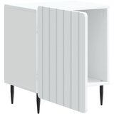  Nočna omarica Bela 43 x 34,5 x 52 cm Inženirski les, (5000298597) | Shoptok.si
