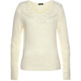 Lascana Pulover naravno bela | Shoptok.si